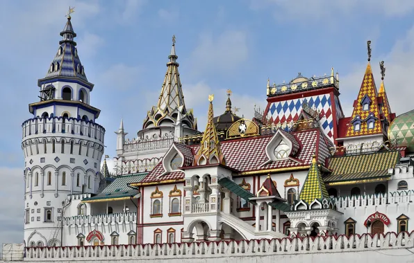 Moscow, Russia, architecture, The Izmailovo Kremlin