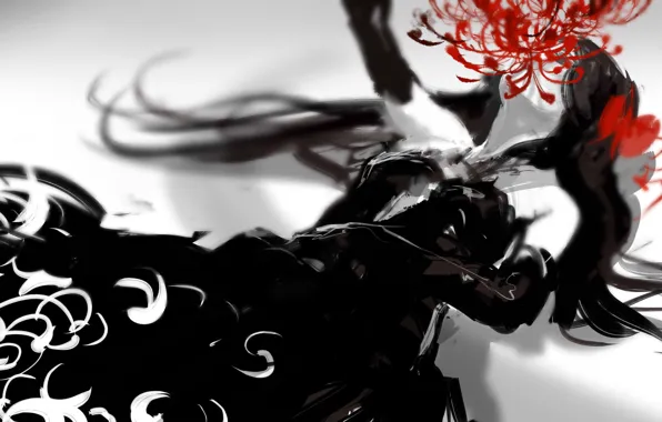 Girl, Homura Akemi, Mahou Shoujo Madoka Magica, he lost his parents,