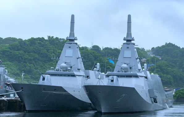 Japan, frigates, Mogami, Kumano
