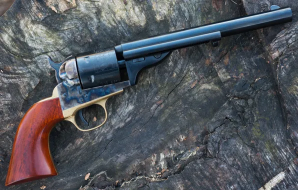 Trunk, revolver, colt