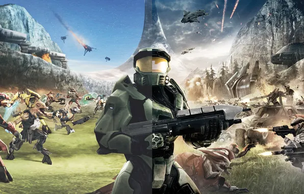 Picture graphics, Halo, the master chief