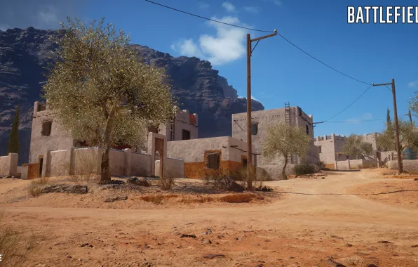 Rocks, home, settlement, Battlefield 1, Sinai Desert