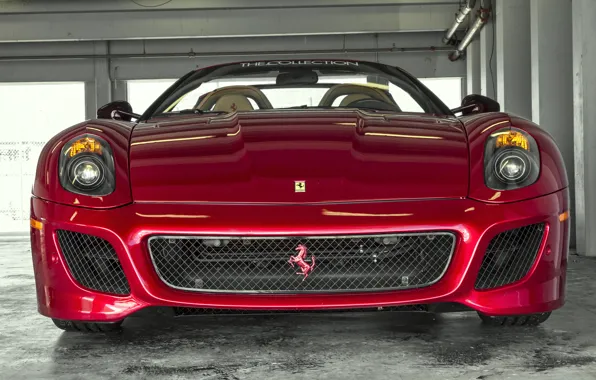 Red, before, Ferrari, red, Ferrari, 599, front, SA Aperta