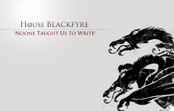 Picture black dragon, House Blackfyre, a song fire and ice