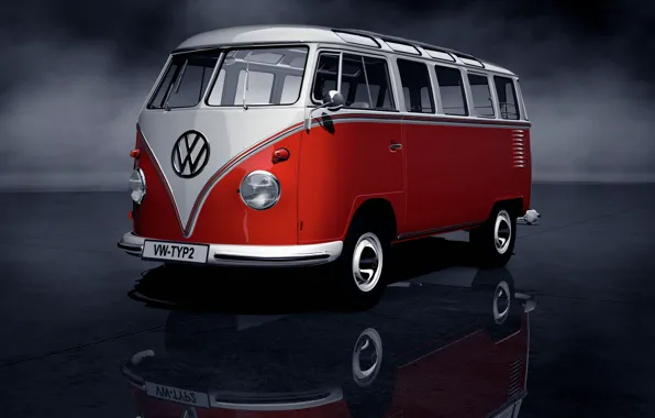 Picture white, red, speed, Volkswagen, art, max, car, first