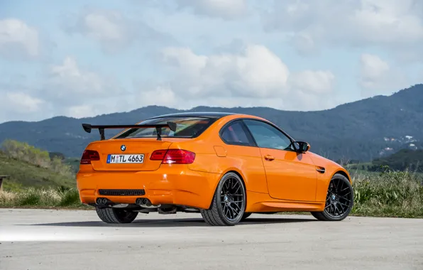 BMW, E92, orange, BMW M3 GTS, M3