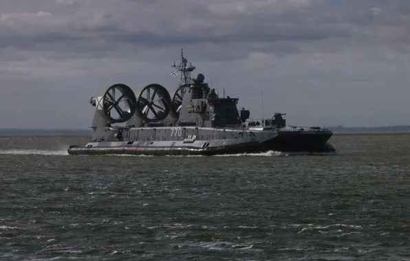 Ship, Navy, pillow, air, landing, Baltic, "Eugene Kocheshkov"