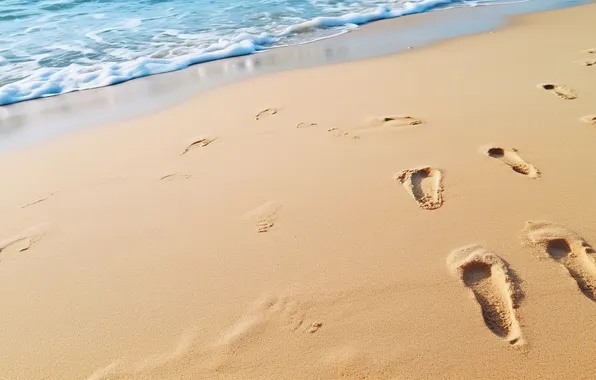 Sand, sea, wave, beach, summer, shore, summer, beach