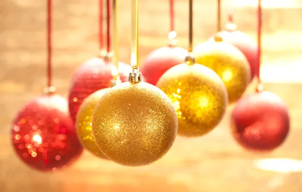 Decoration, tape, holiday, balls, Shine