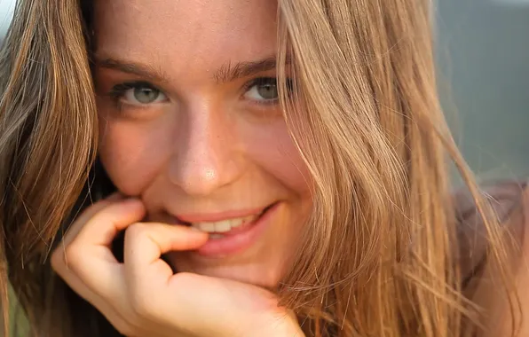 Girl, smile, model, Lily C, Raisa, Natalia E