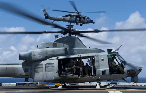 Picture deck, Seahawk, multi-purpose helicopter, MH-60S