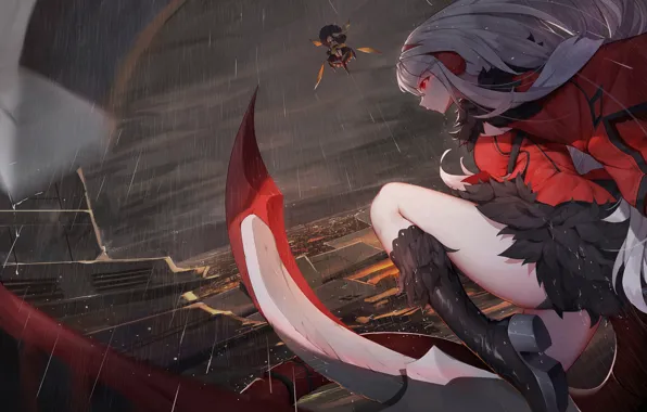 Picture girl, anime, art, Forever 7th Capital
