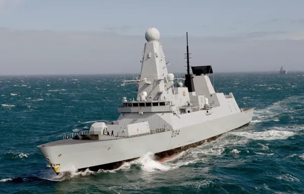 Sea, Navy, destroyer, Royal, HMS Diamond, (D34)