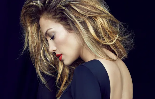 Picture back, actress, singer, Jennifer Lopez