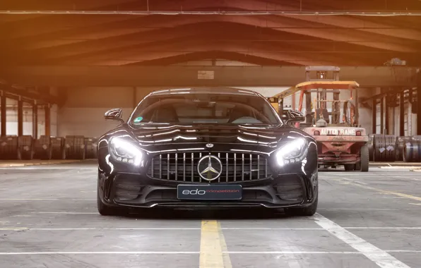Lights, Mercedes-Benz, front view, AMG, 2018, Edo Competition, GT R