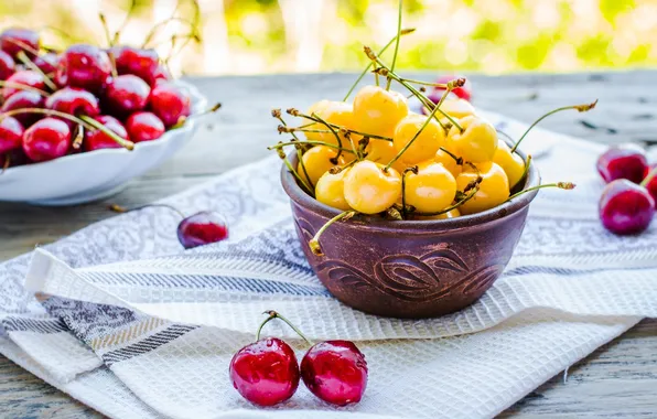 Summer, berries, cherry