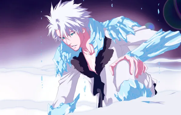 Ice, the evening, guy, Bleach, Bleach
