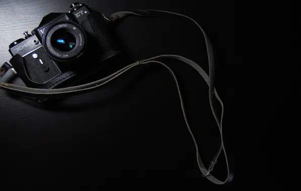 Picture background, black, Zenit, the camera