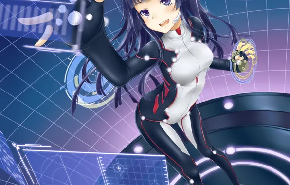 Smile, interface, works, Guilty Crown, holograms, Tsugumi