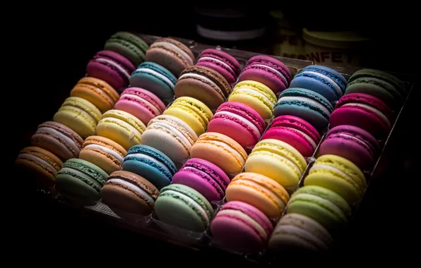 Picture cookies, different, sweet, macaroon, macaron