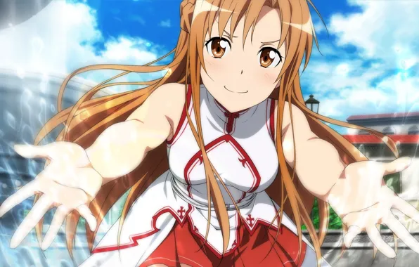 Kawaii, anime, manga, Sword Art Online, Asuna, SAO, bishojo, japonese