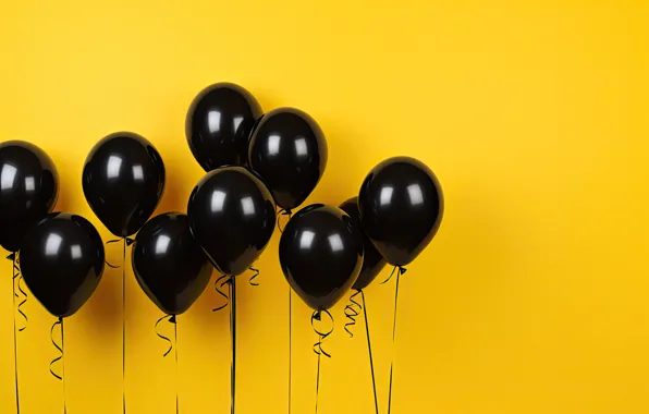 Balls, balloons, holiday, balls, Shine, Christmas, New year, March 8