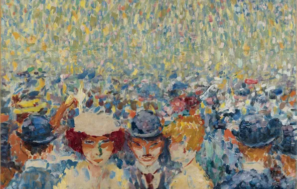 Oil, canvas, Moulin de La Galette, 1906, Kees van Dongen