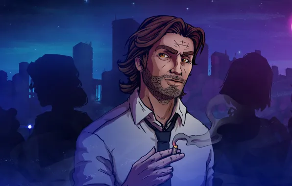 Art, Katrin, Lily, Snow White, The Wolf Among Us, Bigby, fables, Kate-FoX