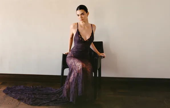 Look, girl, pose, photo, model, dress, Kendall Jenner