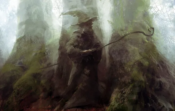 The Lord Of The Rings, Paint, The Lord of the Rings, The wizard, Middle earth, …