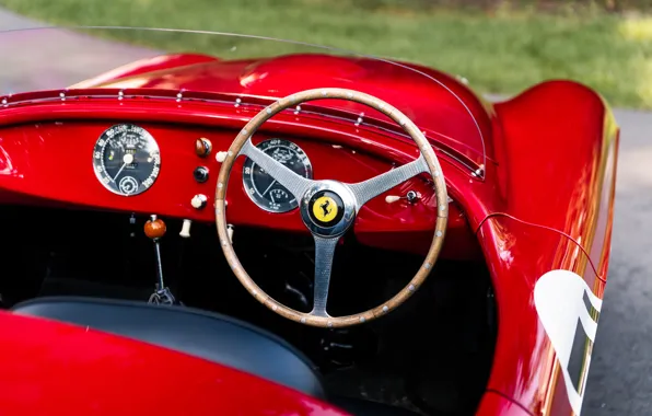 Picture Ferrari, 212, 1951, dashboard, Ferrari 212 Export Barchetta