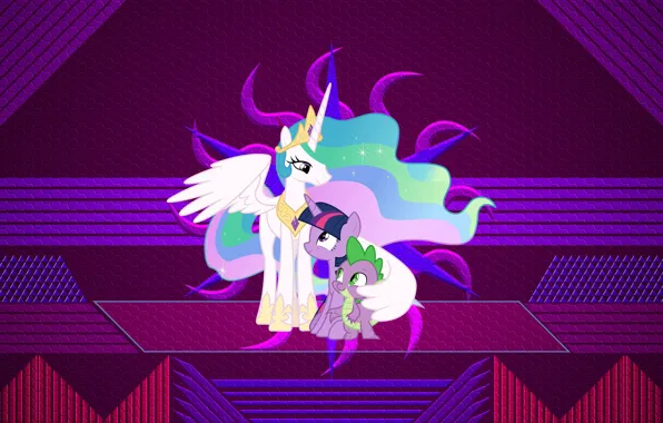 Background, pattern, pony, a couple, My Little Pony