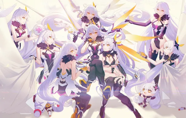 Picture el-zheng, honkai impact, Kiana Kaslana