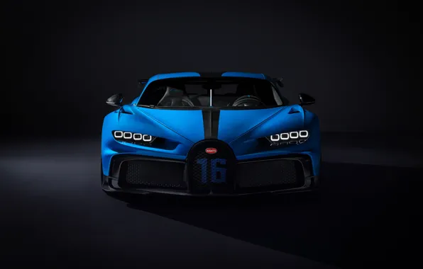 Bugatti, front view, hypercar, Chiron, 2020, Pur Sport