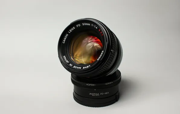 Glass, Canon, lens