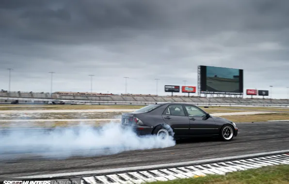 Turbo, lexus, drift, black, japan, smoke, toyota, jdm