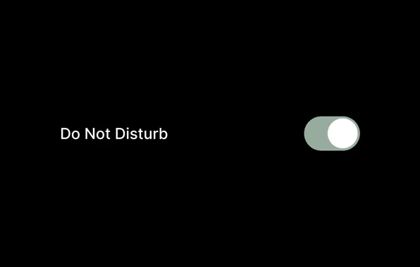 Background, the inscription, button, do not disturb, please do not disturb