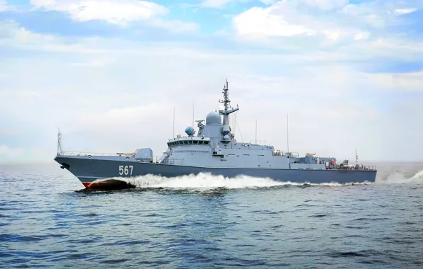 Ship, Hurricane, rocket, full course, small, cipher Karakurt
