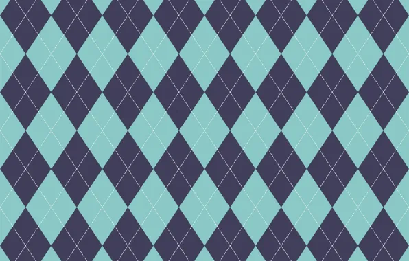 Blue, background, pattern, geometry, diamonds