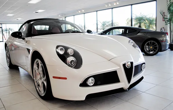 Picture Alfa, Romeo, white.color