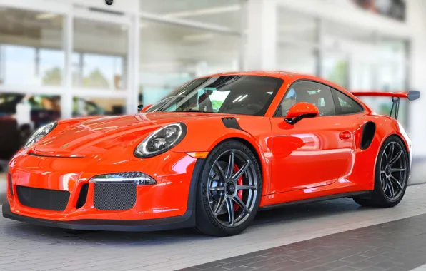 Picture Porsche, One, GT3RS, 991, Piece, on Forgeline, Forged Monoblock GE1 Wheels