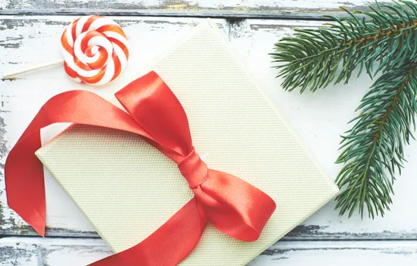New year, spruce, Lollipop, Holiday