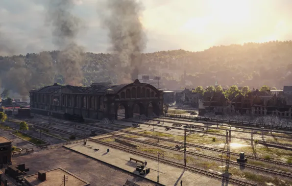 Picture map, World of Tanks, Sky village, Himmelsdorf