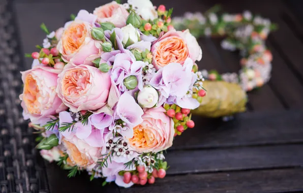Flowers, bouquet, pink, flowers, bouquet, wedding, wedding