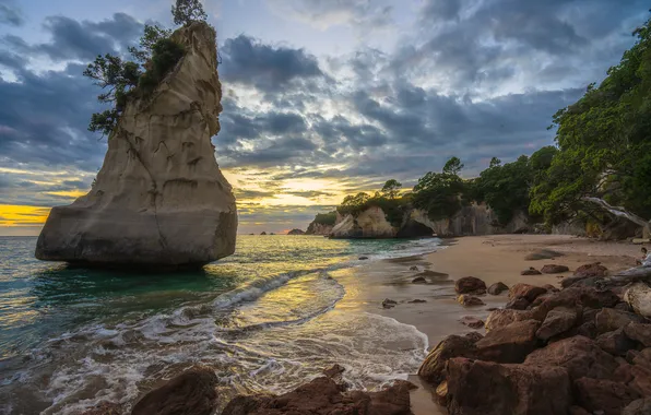 Picture sea, rocks, coast