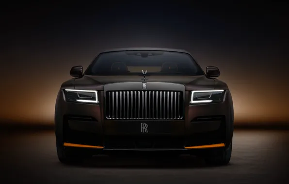 Picture Rolls-Royce, Ghost, front, Rolls-Royce Black Badge Ghost