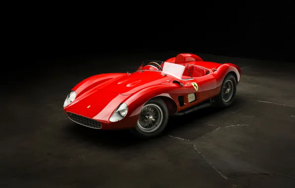 Ferrari, Ferrari, supercar, supercar, 1957, exterior, retro cars, Scaglietti