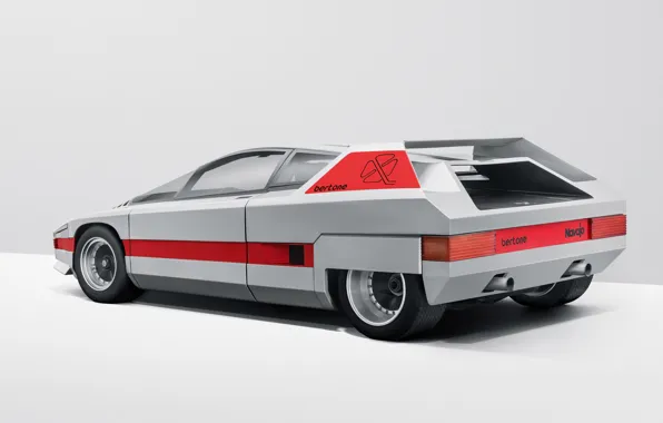 Concept, the concept, white background, sports car, Italy, Alfa Romeo, 1976, italy