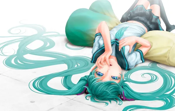 Girl, lies, vocaloid, Hatsune Miku, Vocaloid