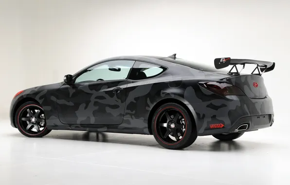 2008, sports car, Hyundai, Coupe, Coupe, Genesis, Hyundai Genesis, by Street Concepts